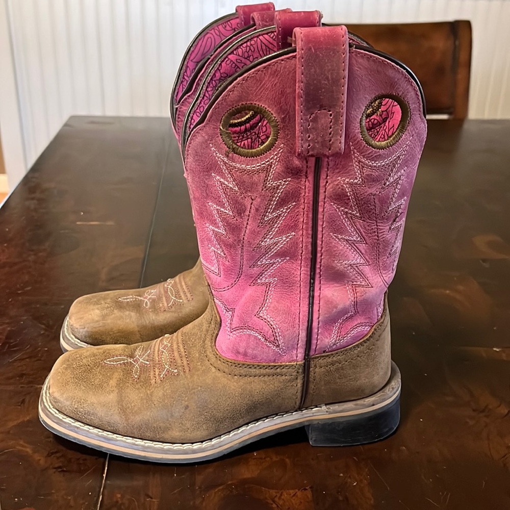 Girls Size 12.5 cowboy boots